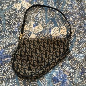 Christian Dior Diorissimo Saddle Bag